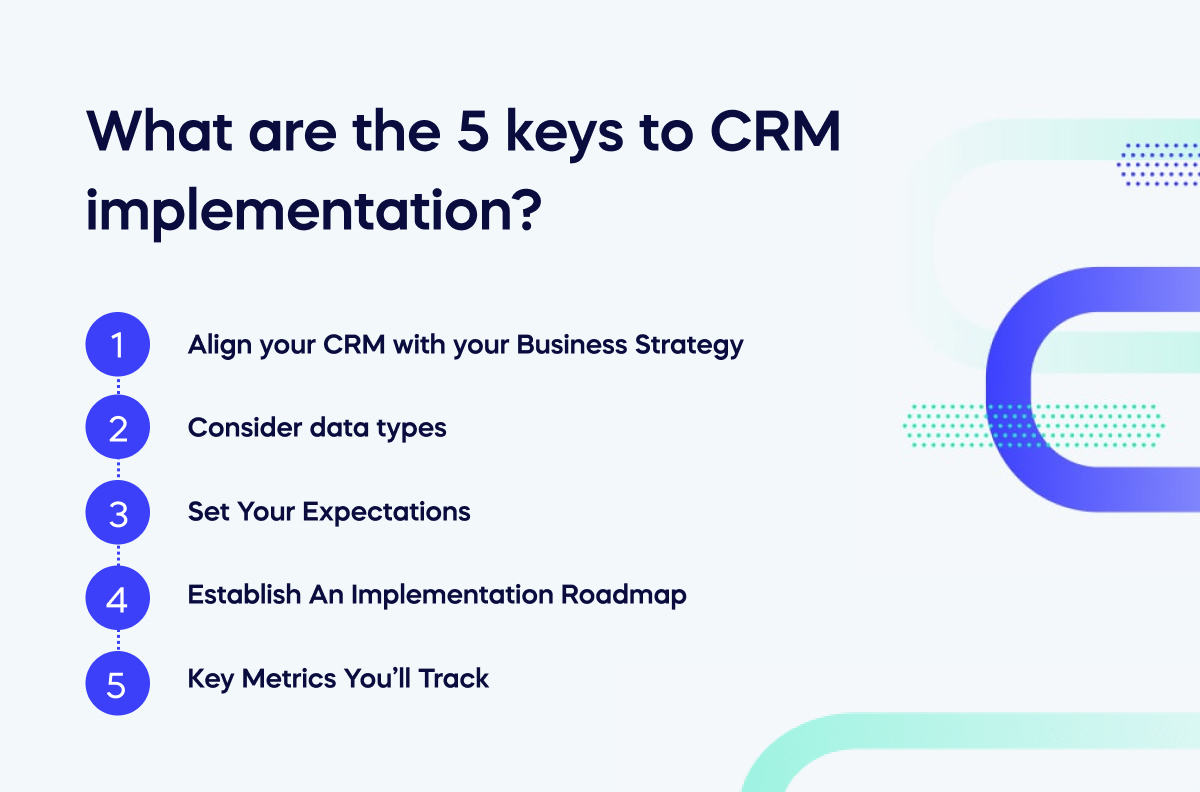 What Are The 5 Keys To Successful CRM Implementation?