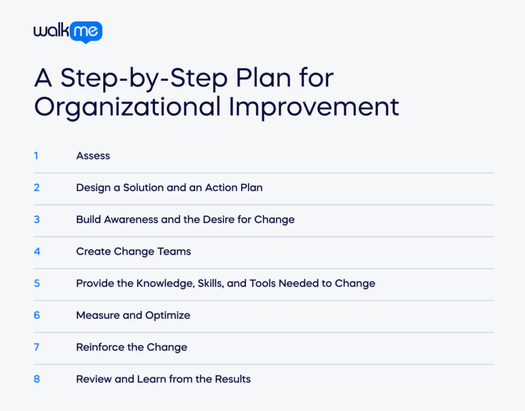 A Step-by-Step Plan for Organizational Improvement