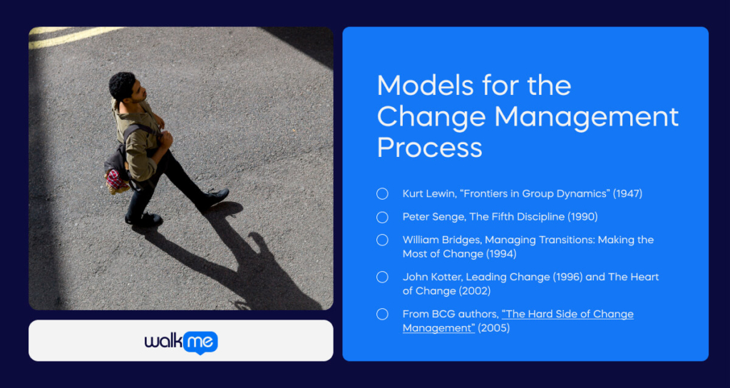Models for the Change Management Process