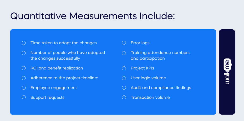 Quantitative Measurements Include_