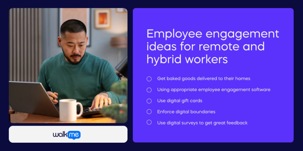 Employee engagement ideas for remote and hybrid workers