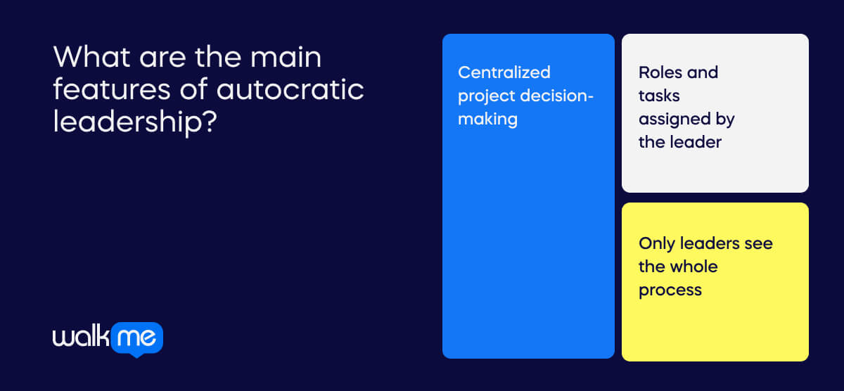 Autocratic leadership: Definition, Features & Examples