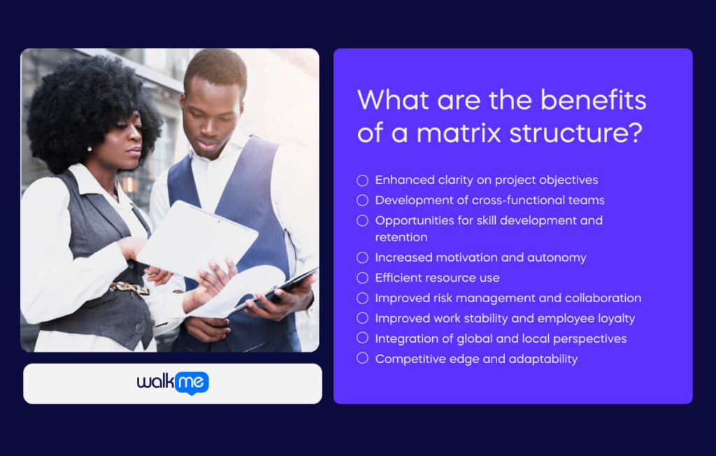 What are the benefits of a matrix structure_ (1)