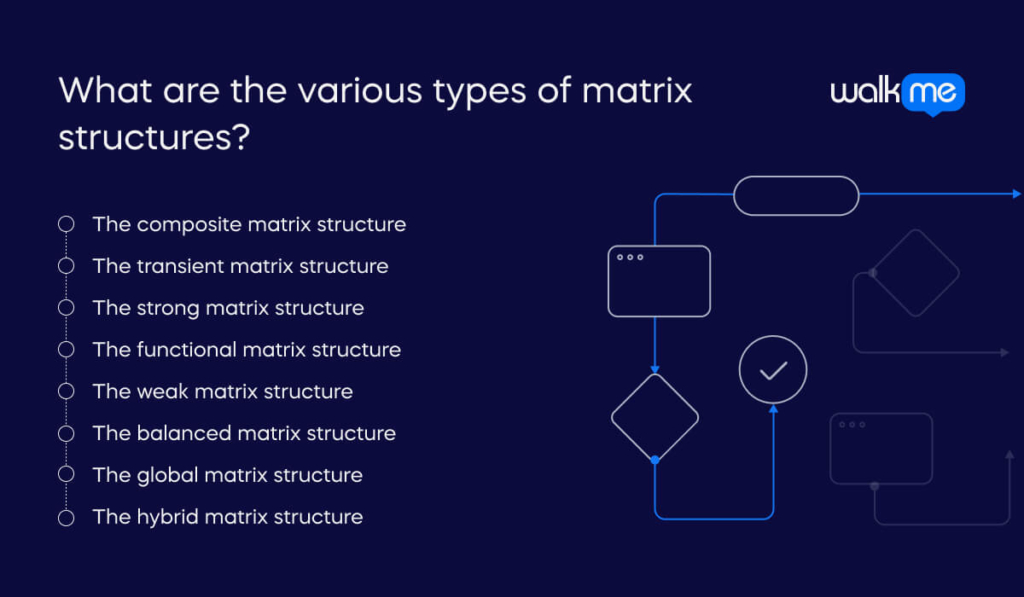 What are the various types of matrix structures_ (1)