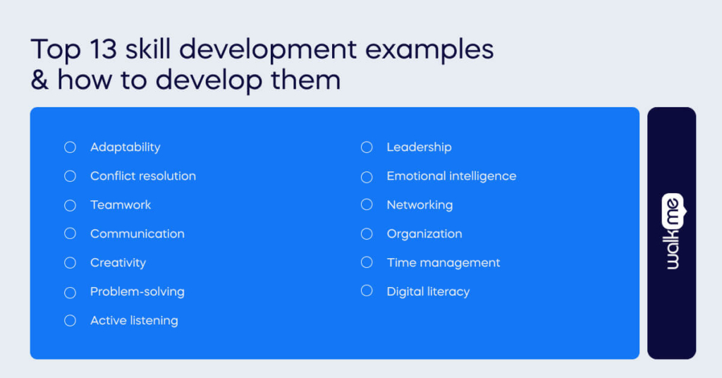 Top 13 Skill Development Examples & How to Develop Them
