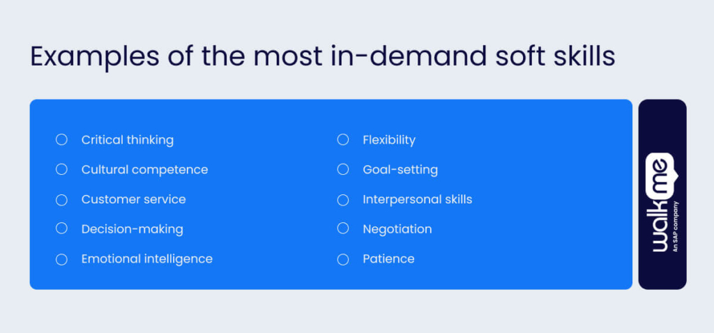 10 Examples of the most in-demand soft skills