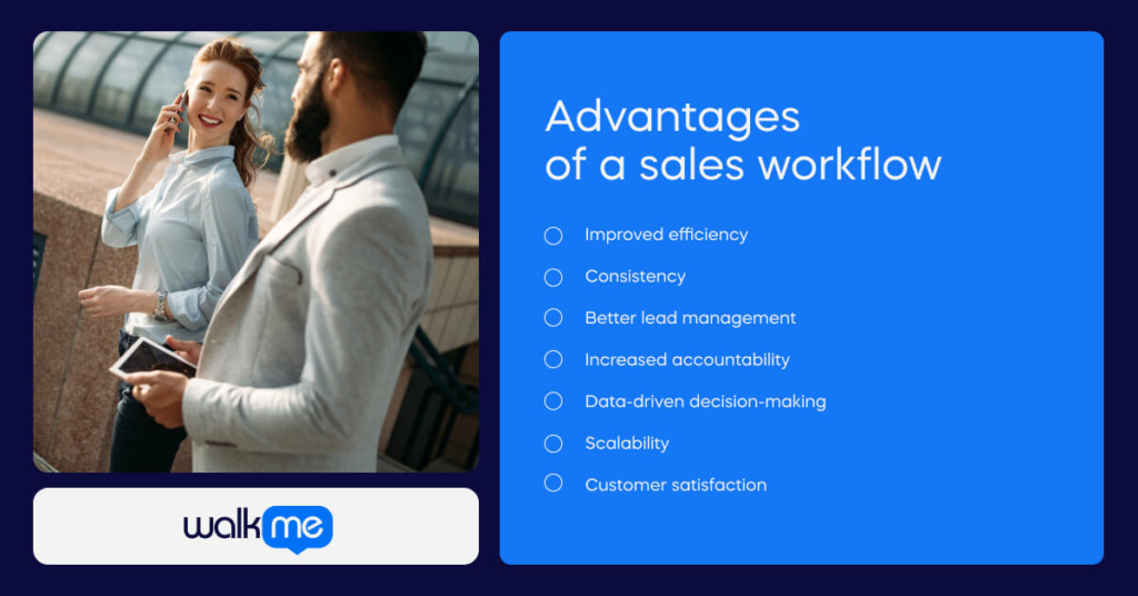 Advantages of a sales workflow