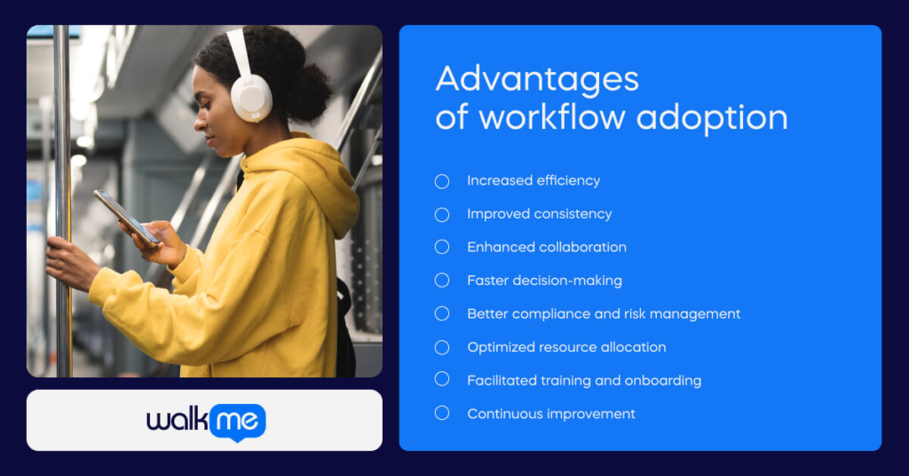 Advantages of workflow adoption (1)