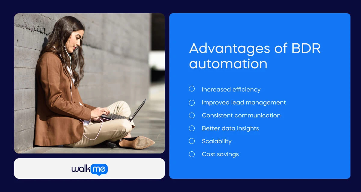 Advantages of BDR automation (1)