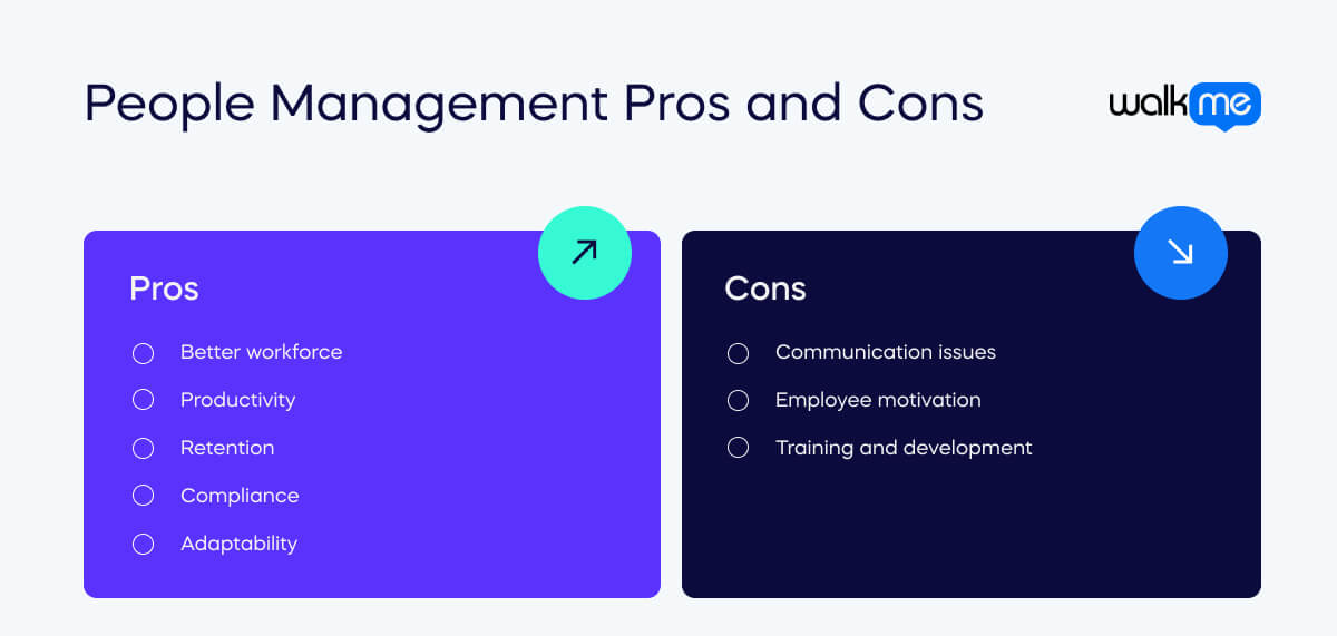 People management Pros and Cons