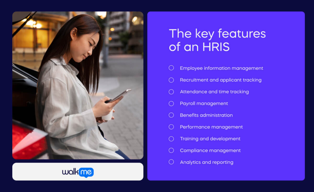 The key features of an HRIS 