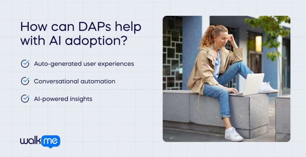 How can DAPs help with AI adoption?