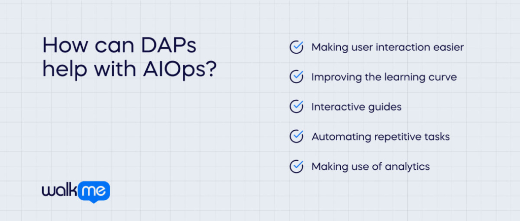 How can DAPs help with AIOps