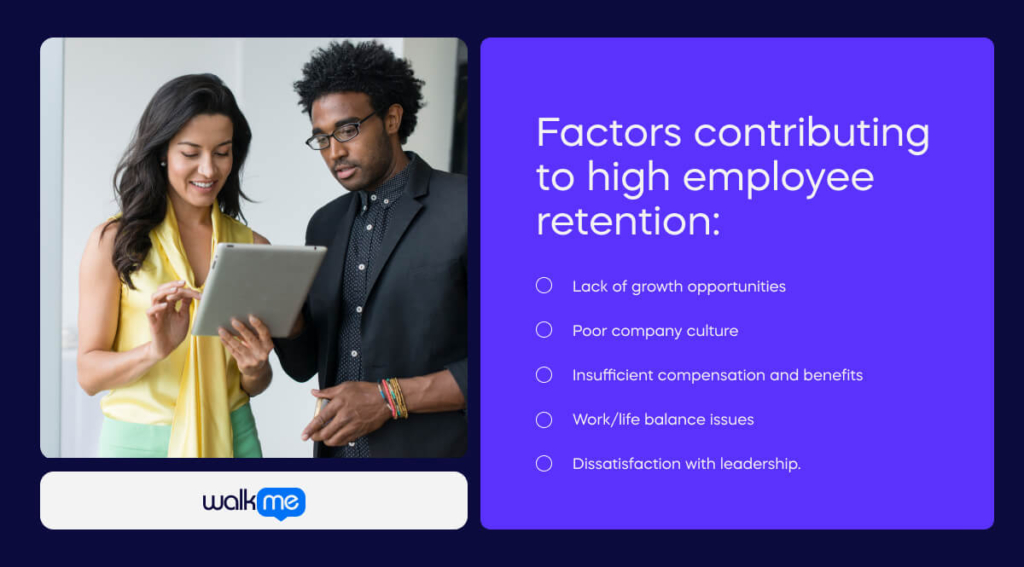 Factors contributing to high employee retention