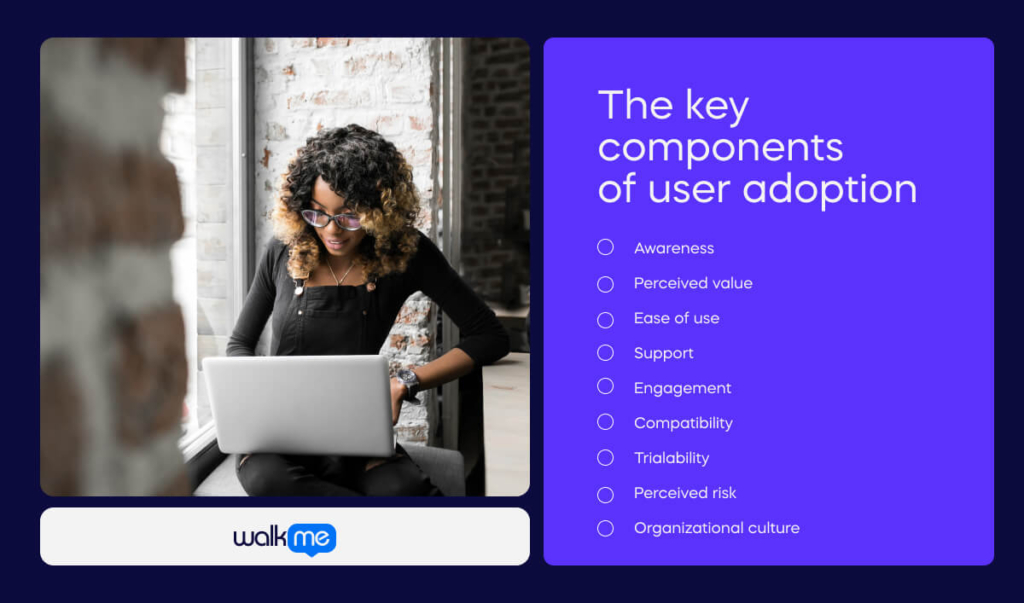 The key components of user adoption 