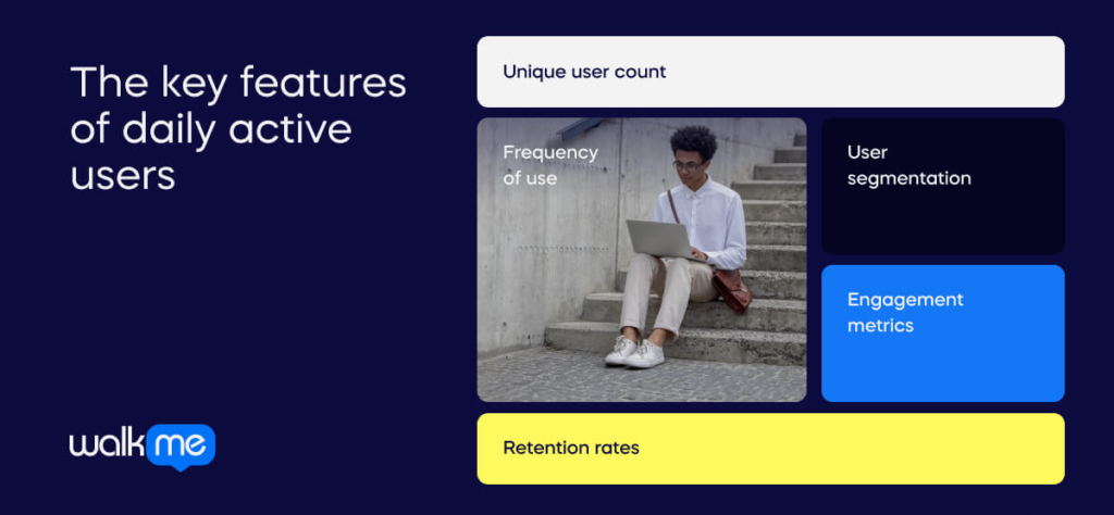 The key features of daily active users