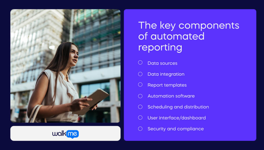 The key components of automated reporting