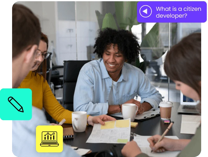 What is a citizen developer?