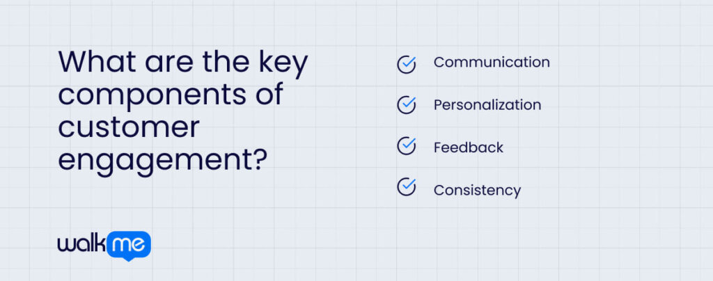 What are the key components of customer engagement?