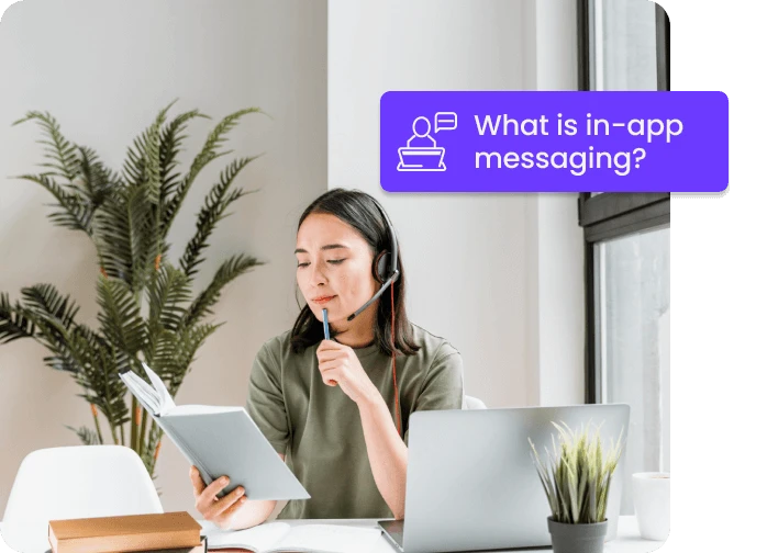 What is in-app messaging?