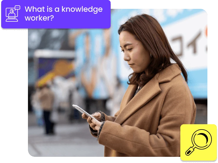 What is a knowledge worker?