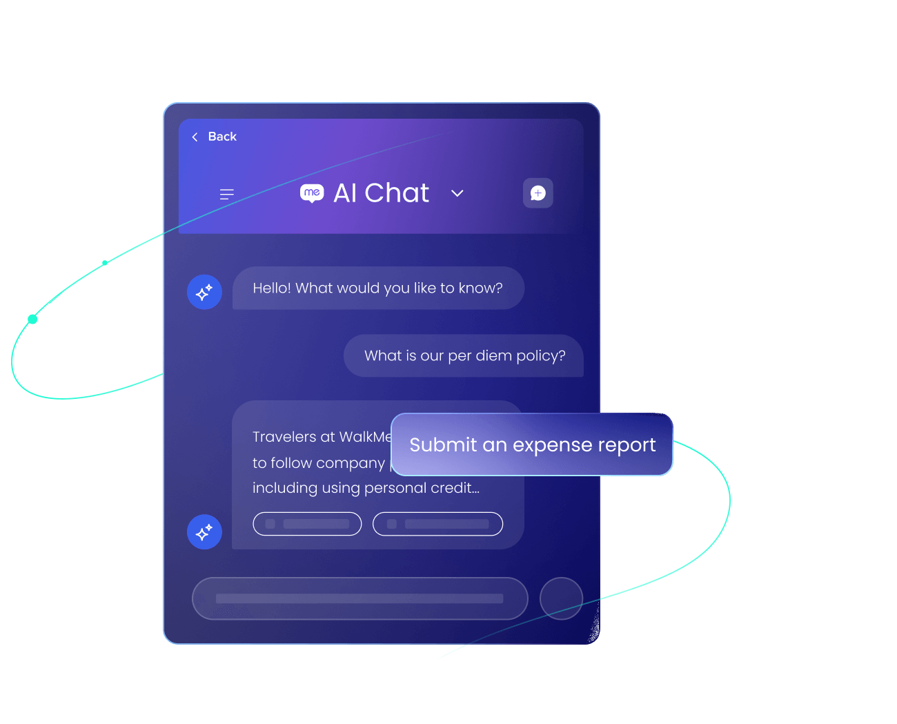 Chat anywhere, anytime.